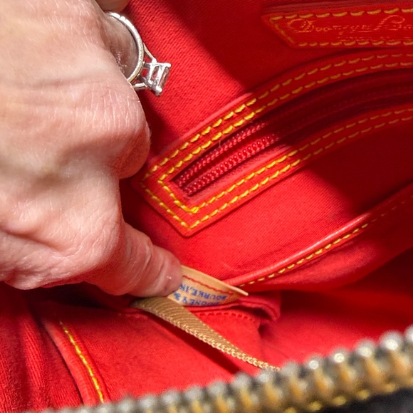 Dooney & Bourke Ambrosia tropical fruit print leather crossbody bag NWT - Picture 12 of 16